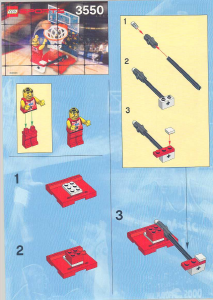 Bruksanvisning Lego set 3550 Sports Skjuta en basket