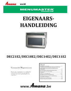 Handleiding Menumaster DEC18E2 Magnetron