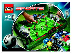 Manual Lego set 3569 Sports Table top soccer