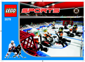 Manuale Lego set 3578 Sports Campionato di hockey su strada