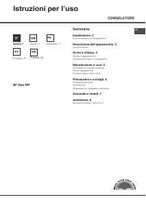 Manuale Hotpoint-Ariston BF 3022 NF I Congelatore