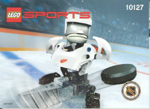 Bruksanvisning Lego set 10127 Sports Ishockeys spelare