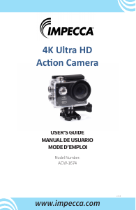 Manual Impecca ACW-1674 Action Camera