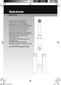 Manual Taurus Dental Care Escova de dentes elétrica