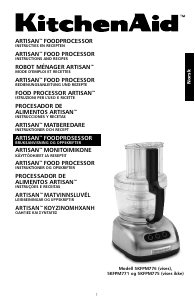 Bruksanvisning KitchenAid 5KFPM776ENK Kjøkkenmaskiner
