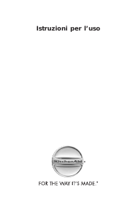 Manuale KitchenAid KRSC9006 Frigorifero-congelatore