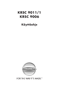 Käyttöohje KitchenAid KRSC9006I Jääkaappipakastin