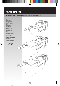 Εγχειρίδιο Taurus Professional 3 Φριτέζα