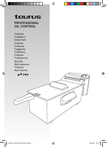 Manual Taurus Professional 3 Oil Control Fritadeira