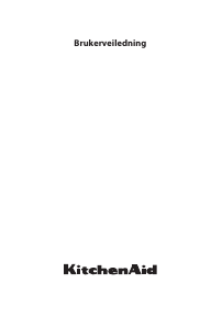 Bruksanvisning KitchenAid KMQCX38600 Mikrobølgeovn