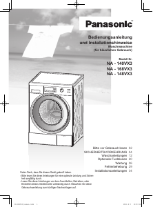 Bedienungsanleitung Panasonic NA-140VX3 Waschmaschine