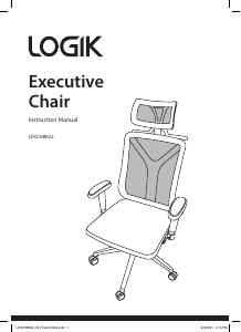 Návod Logik LEXCHBK22 Kancelárska stolička
