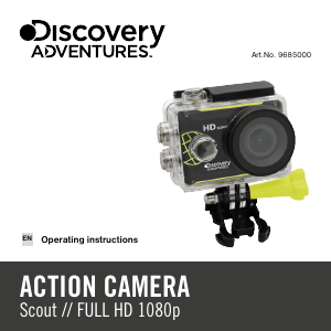 Handleiding Discovery Adventures 9685000 Actiecamera