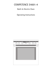 Manual AEG E4001-4-A Range