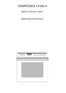 Manual AEG E1100-4-M Range