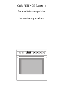 Manual de uso AEG E3101-4-M Cocina