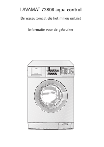 Handleiding AEG LAV72808 Wasmachine