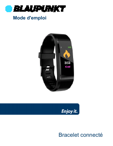 Mode d’emploi Blaupunkt BLP5210 Tracker d'activité