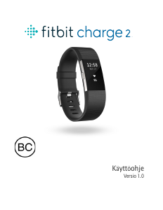 Käyttöohje Fitbit Charge 2 Aktiivisuusranneke