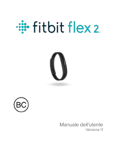 Manuale Fitbit Flex 2 Tracker di attività