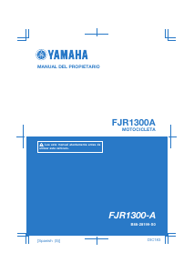 Manual de uso Yamaha FJR1300A (2016) Motocicleta