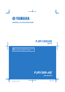Mode d’emploi Yamaha FJR1300AE (2016) Moto