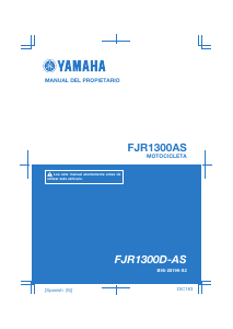 Manual de uso Yamaha FJR1300AS (2020) Motocicleta