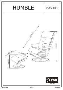 Bedienungsanleitung JYSK Humble Sessel