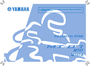 Kullanım kılavuzu Yamaha MT07 (2015) Motosiklet