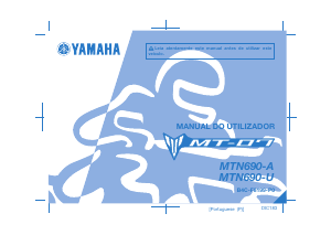 Manual Yamaha MT07 (2018) Motocicleta