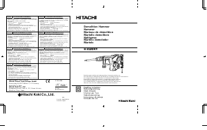 Manual Hitachi H 45MRY Demolition Hammer