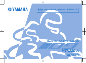 Manual Yamaha MT09 (2017) Motocicleta