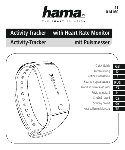 Instrukcja Hama 1T014160 Tracker aktywności