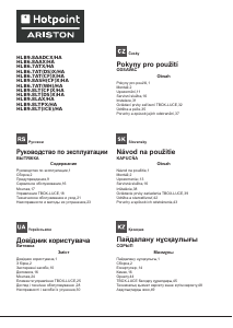 Návod Hotpoint-Ariston HLB 9.8 LA X/HA Digestor