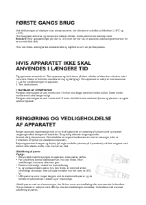 Brugsanvisning Hotpoint-Ariston MSZ 922 DF/HA Køle-fryseskab
