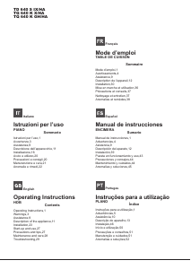 Manual de uso Hotpoint-Ariston TD 640 S (CH) IX/HA Placa