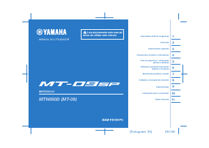 Manual Yamaha MT09 SP (2021) Motocicleta