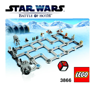 Mode d’emploi Lego set 3866 Star Wars La Bataille de Hoth