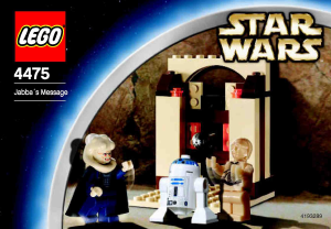 Bedienungsanleitung Lego set 4475 Star Wars Jabbas Message