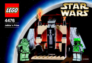 Brugsanvisning Lego set 4476 Star Wars Jabbas prize