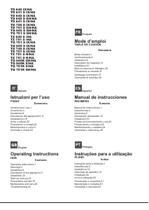 Manual de uso Hotpoint-Ariston TD 640 S (ICE) IX/HA Placa