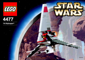 Brugsanvisning Lego set 4477 Star Wars T-16 skyhopper