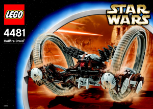 Brugsanvisning Lego set 4481 Star Wars Hailfire droid