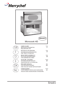 Manual de uso Merrychef HD1425 microcook Microondas