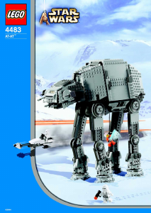 Manual Lego set 4483 Star Wars AT-AT