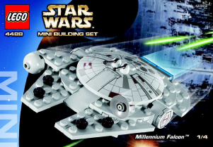 Manual Lego set 4488 Star Wars MINI Millenium Falcon