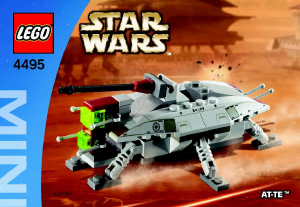 Kullanım kılavuzu Lego set 4495 Star Wars MINI AT-TE