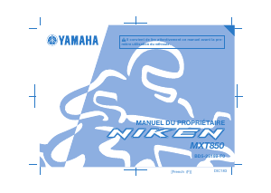 Mode d’emploi Yamaha Niken (2018) Moto