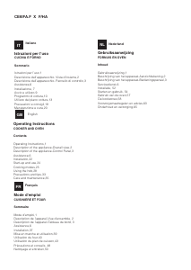 Manual Hotpoint-Ariston CE6IFA.F X F /HA Range