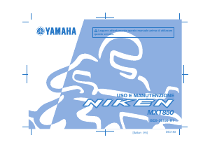 Manuale Yamaha Niken (2020) Motocicletta